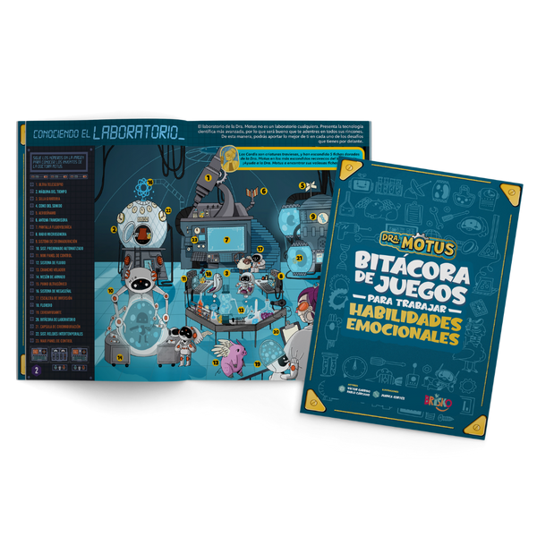 Libro juego: Bitácora de juegos para desarrollar habilidades emocionales