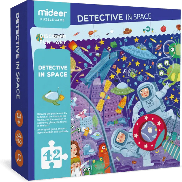 Puzzle Juego: Detective in space