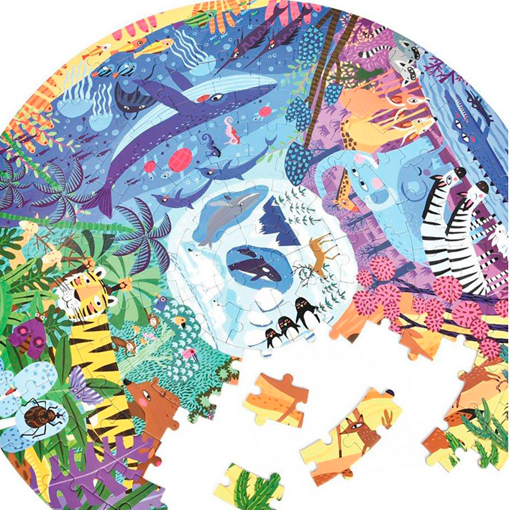 Puzzle: Animales alrededor del mundo