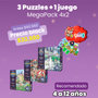Mega Pack Puzzles Emocionales + El rebaño (4 a 12 años) – Edición Black