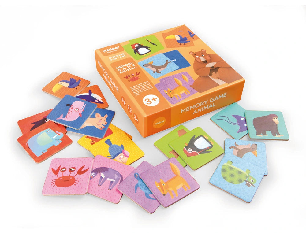Juego de memoria animal