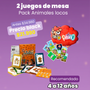 Pack 2 Juegos Sociales y Rápidos (4 a 12 años) – Diversión con Animales