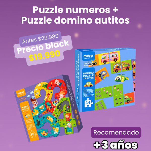 Pack 2 Puzzles Primeras Aventuras (2+ años) – Motricidad y Juego en Familia