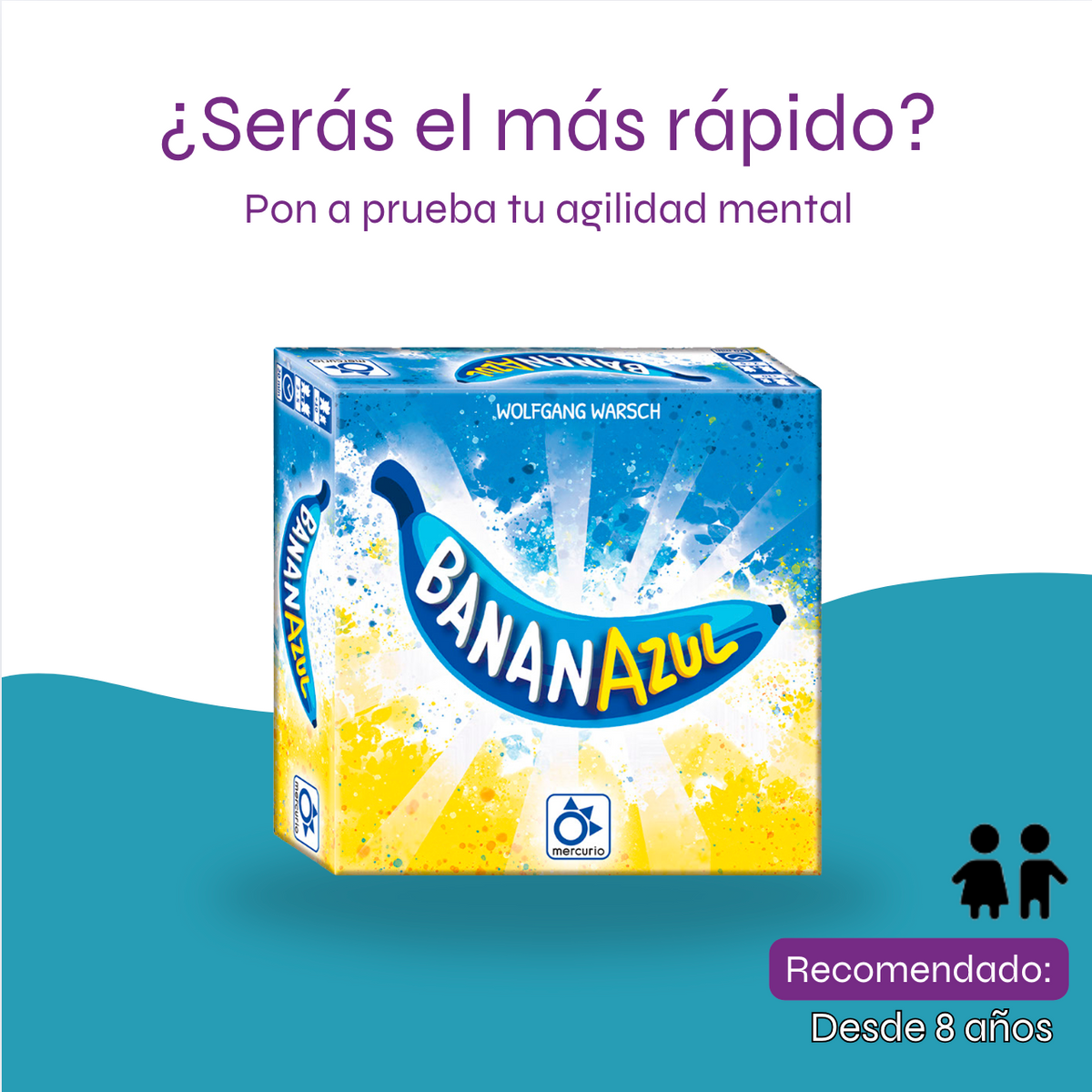 BananAzul - Divertido juego de Agudeza Visual para 2-5 jugadores