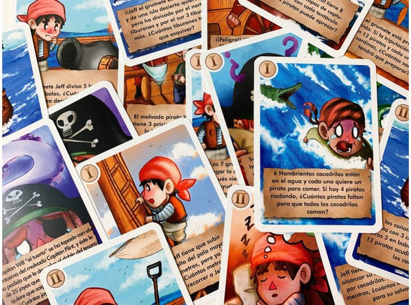 ¡Club A: Jeff el Grumete! Problemas matemáticos 🏴‍☠️⚓✨