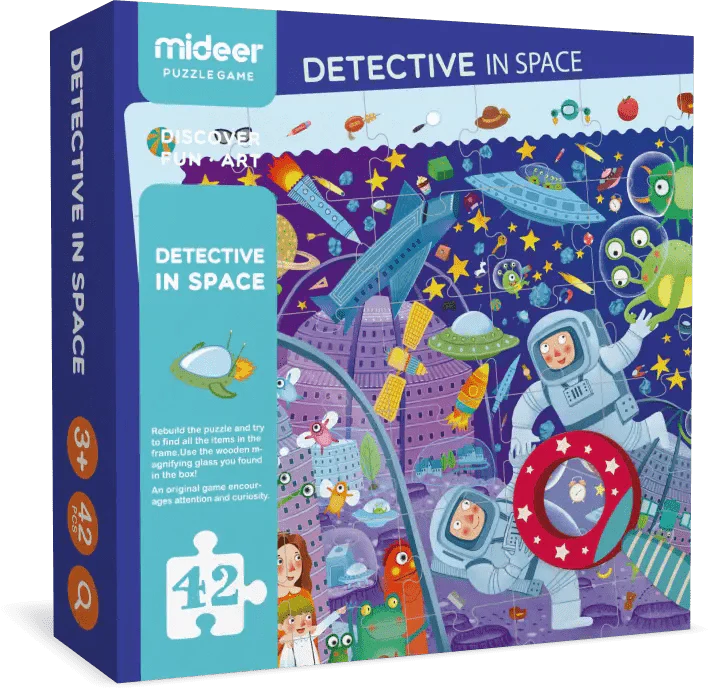 Puzzle Juego: Detective in space