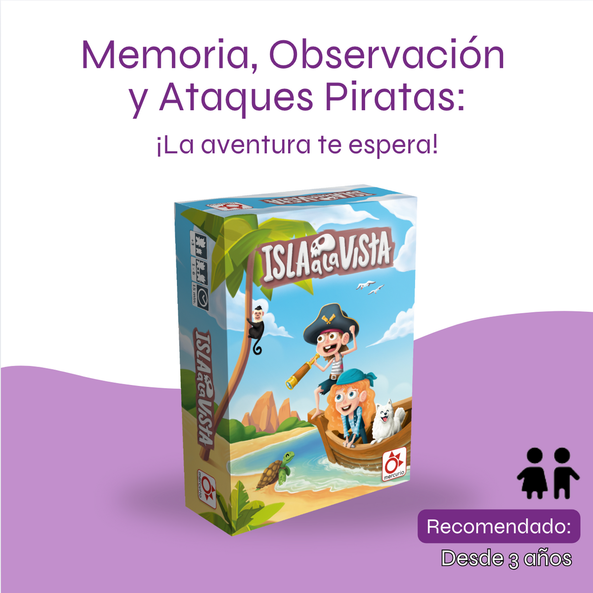 Isla a la Vista - Observa Mapas, Memoriza Islas y Encuentra el Tesoro