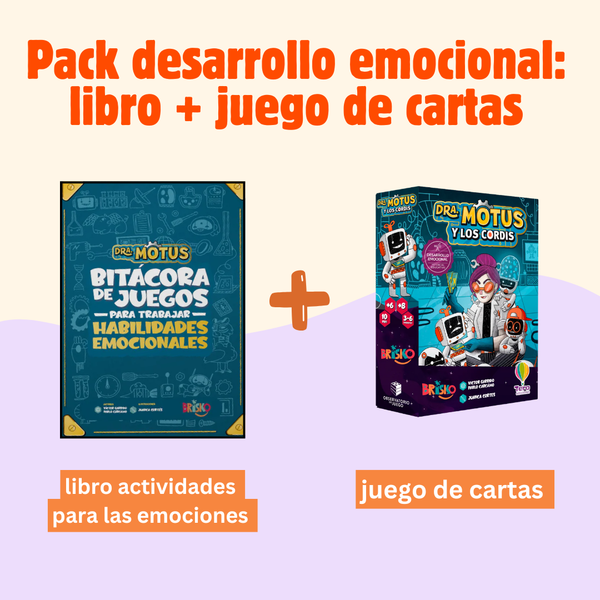 👀🧠 Pack juegos para el desarrollo emocional: Juego de cartas + Puzzle