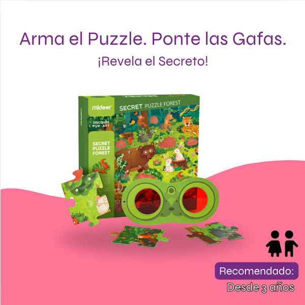 Secret Puzzle Forest - Rompecabezas con Gafas Mágicas